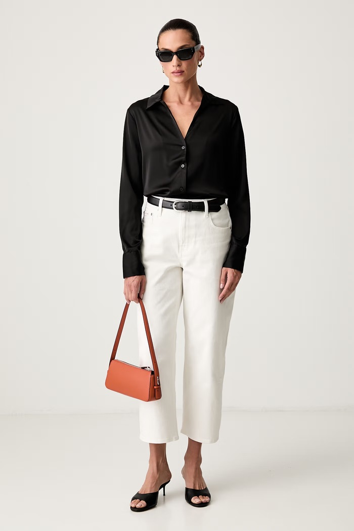 Guess koszula damska NEW CONCETTA W6YH23.W2946 czarny AW26