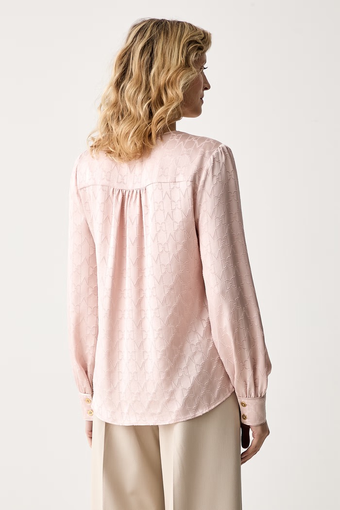 Ρούχα Marciano by Guess πουκάμισο γυναικείο με βισκόζη HADIL G6YH17.W3248 ροζ