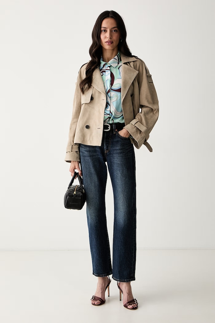 Marciano by Guess camicia da donna in viscosa MELISSA G6YH09.W3667 blu AW26