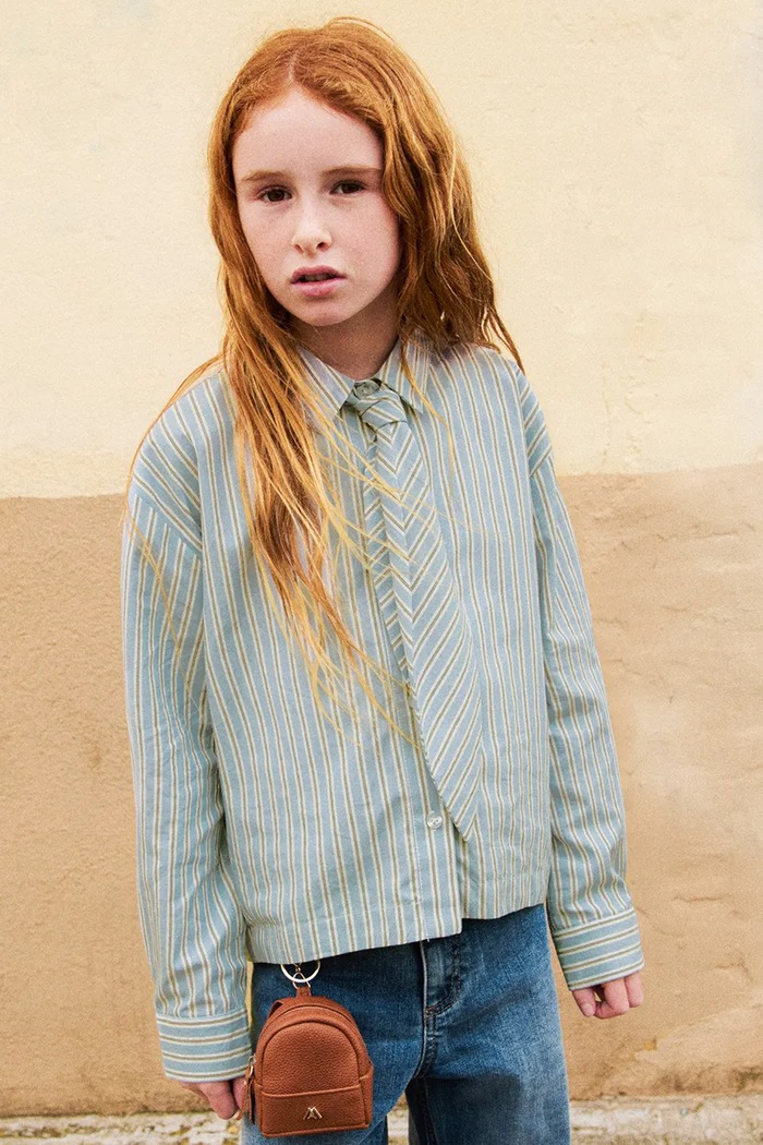 Mayoral Bluza za djecu od pamuka plava 7120.8F.Junior.9BY2