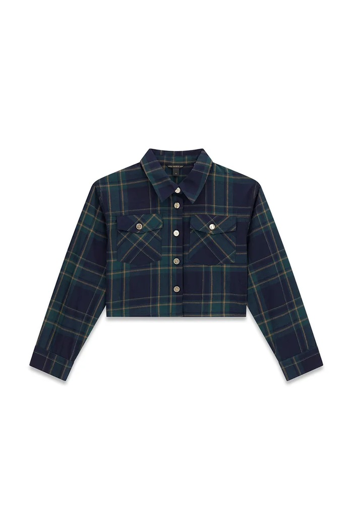 Guess koszula dziecięca bawełniana J6YH03.W2644.9BY2 granatowy AW26