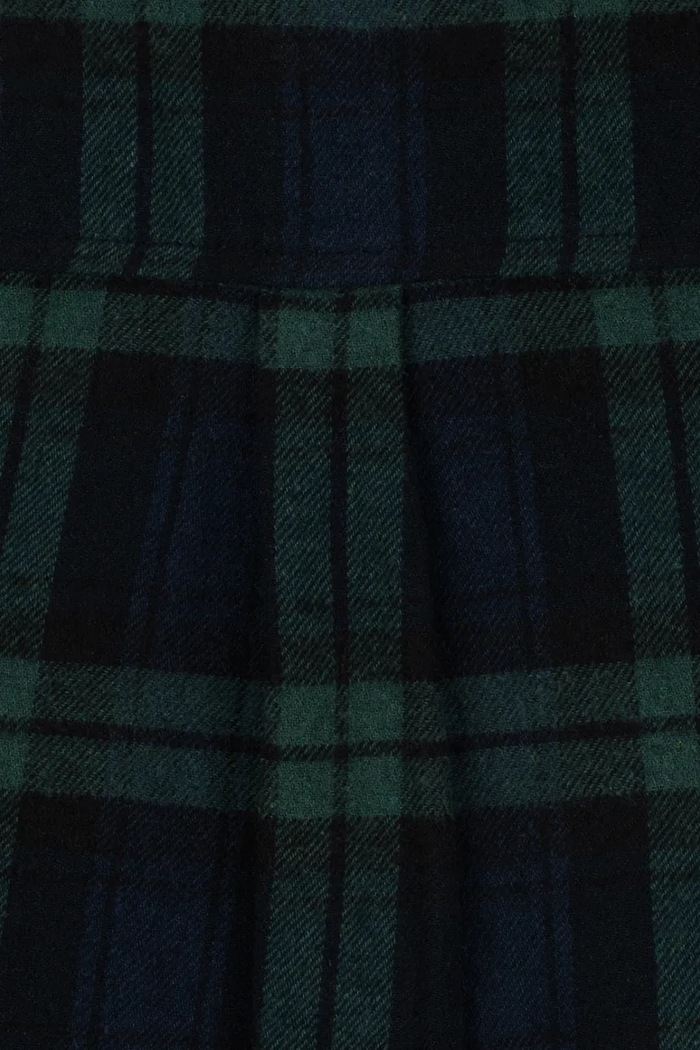 Cămașă pentru copii din bumbac CHECKY SHIRT GOTS Konges Sløjd KS107679.9BY2 verde