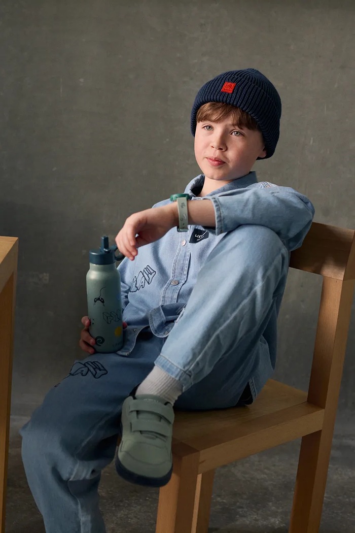 Liewood koszula dziecięca jeansowa Greg Light Denim Shirt niebieski LW20929.9BY2
