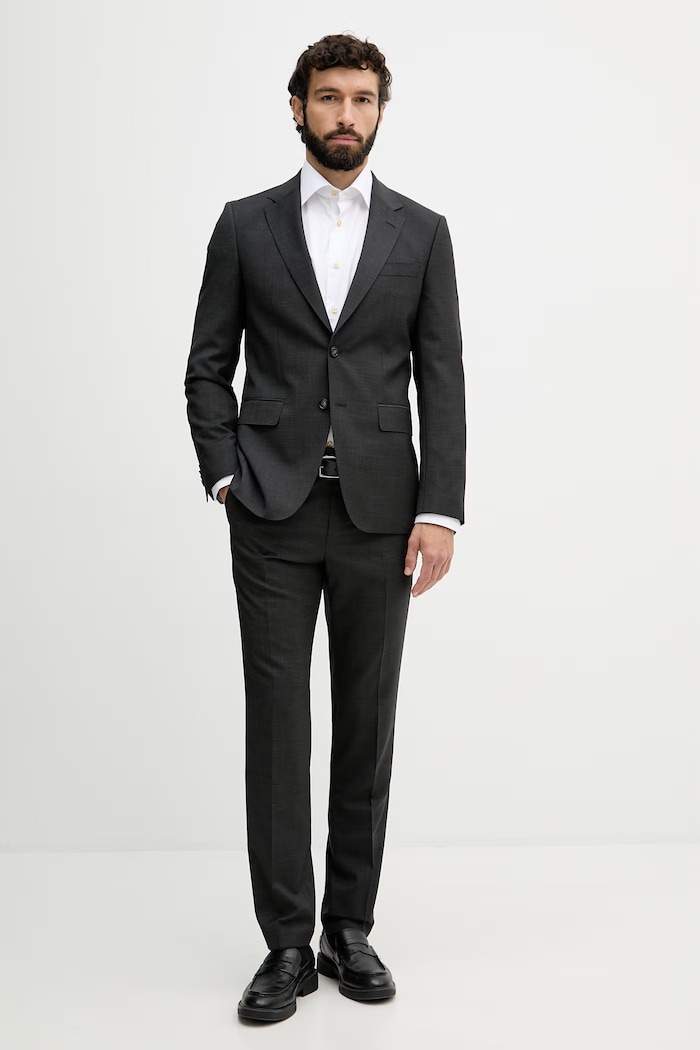Eton koszula męska bawełniana 100015580 biały AW26