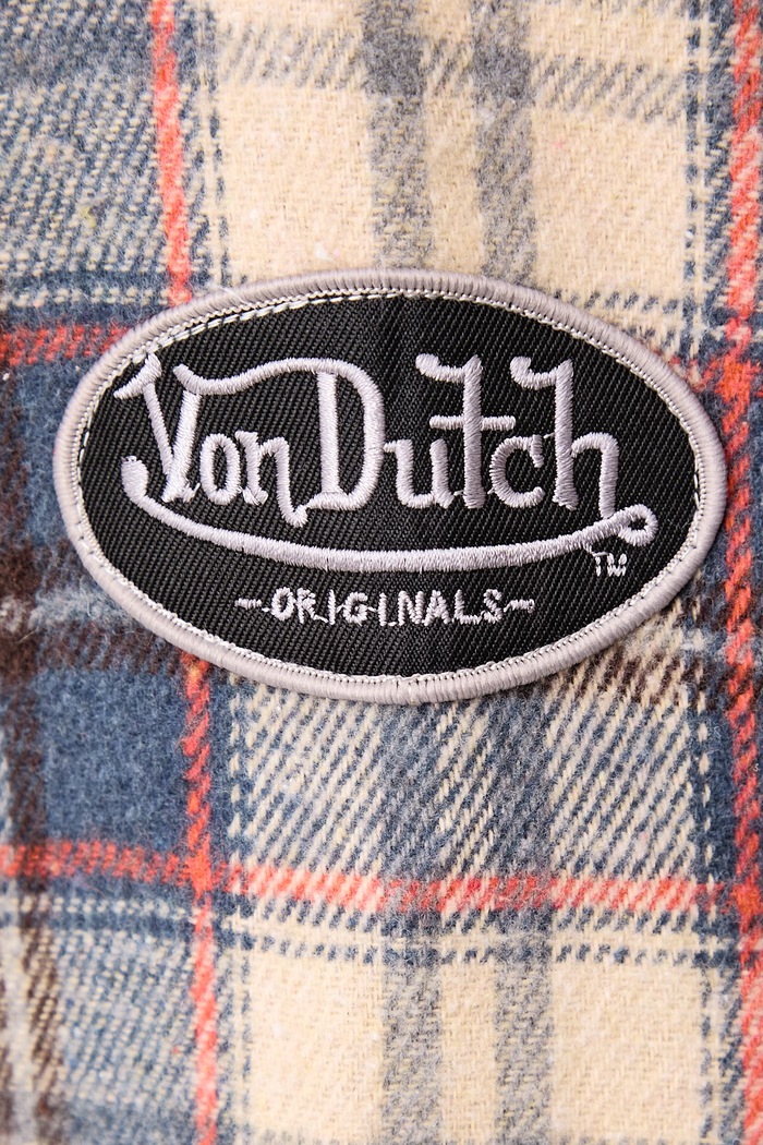 Koszula męska Von Dutch niebieski VD.1.OSH.PEPPER.BE
