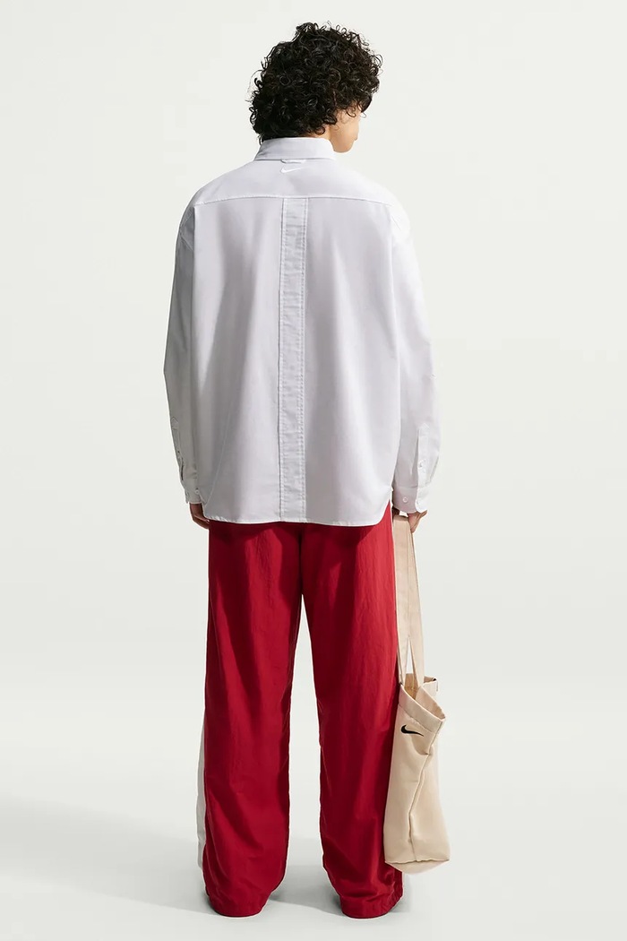 Nike Sportswear Koszula oxford męska bawełniana Club Rules IQ8428.100 biały AW26