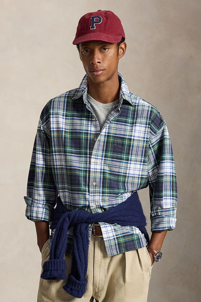 Polo Ralph Lauren Oxfordská košile bavlněná pánská vícebarevná 710B23951001