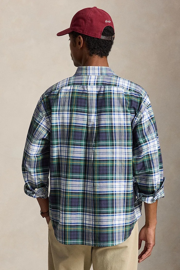 Polo Ralph Lauren Oxfordská košile bavlněná pánská 710B23951001 vícebarevná AW26
