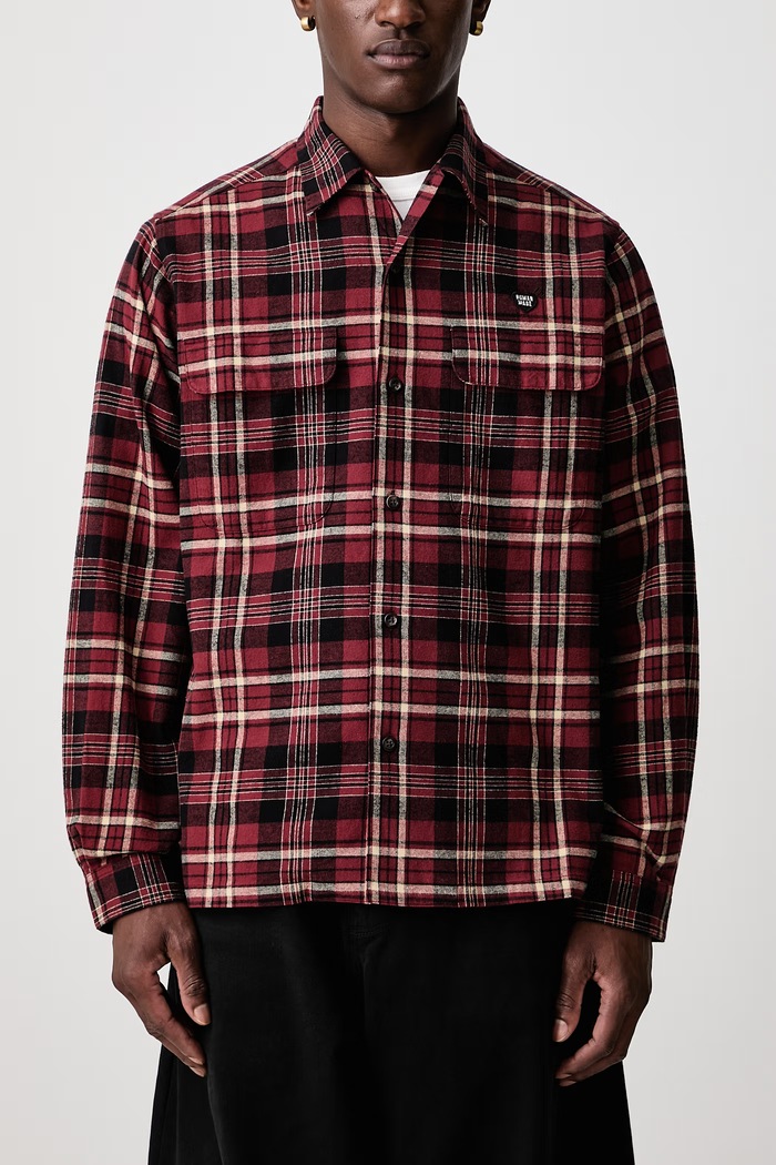 Shirt cotton Men's Human Made red HM32SH007