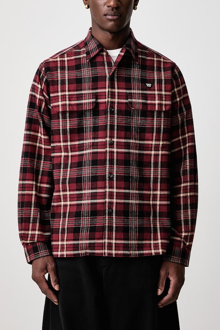 Shirt cotton Men's Human Made red HM32SH007