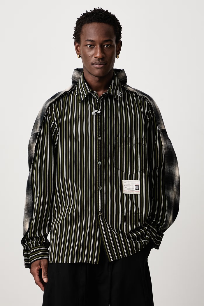 Maison MIHARA YASUHIRO Shirt cotton black A17SH083