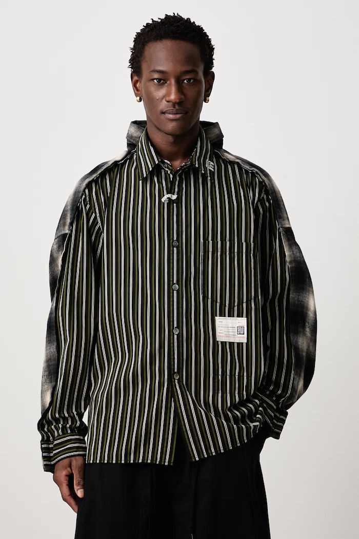 Maison MIHARA YASUHIRO Shirt cotton black A17SH083