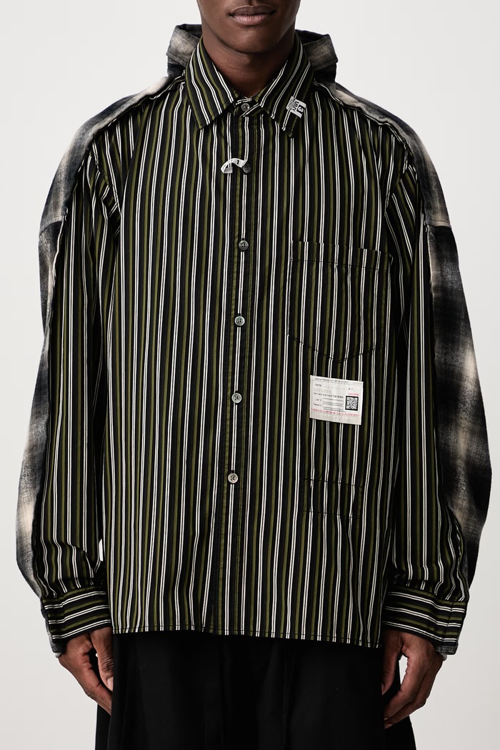Shirt cotton Maison MIHARA YASUHIRO black A17SH083