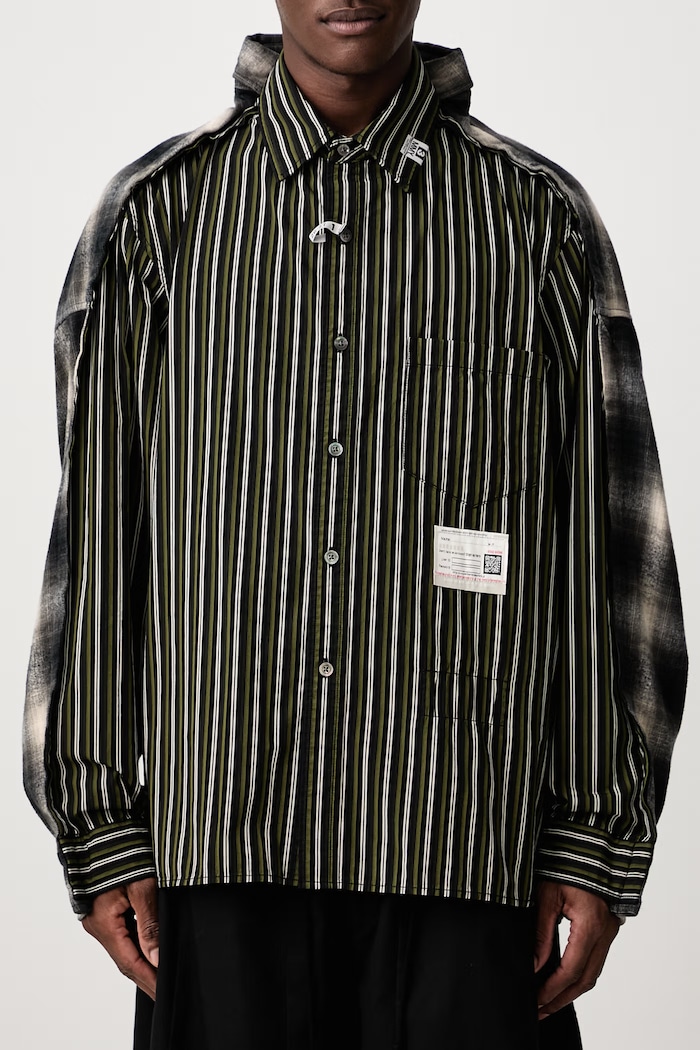 Shirt cotton Maison MIHARA YASUHIRO black A17SH083