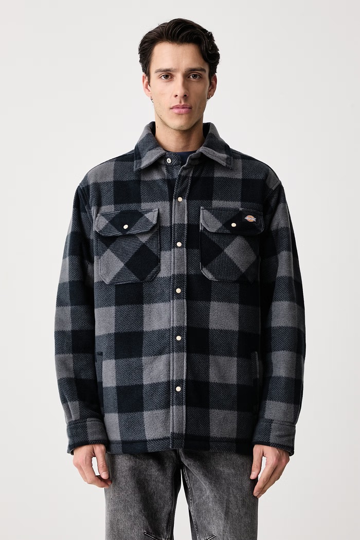 Dickies Kurtka przejściowa męska polarowa szary DK0A4XTABL81
