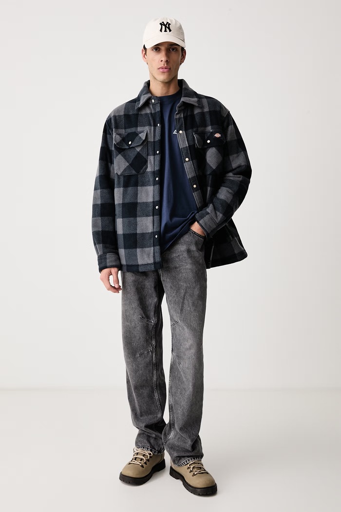 Dickies Kurtka przejściowa męska polarowa DK0A4XTABL81 szary AW26