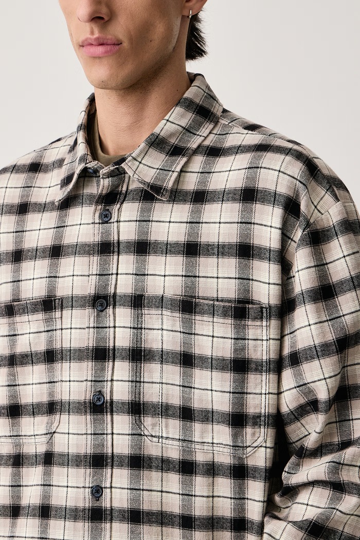 Koszula męska bawełniana Dickies DK0A8CHIBLK1 beżowy