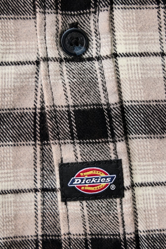 Koszula męska bawełniana Dickies beżowy DK0A8CHIBLK1
