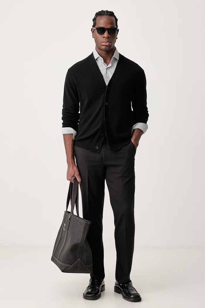 Michael Kors Koszula męska MK0DS01725 szary AW26