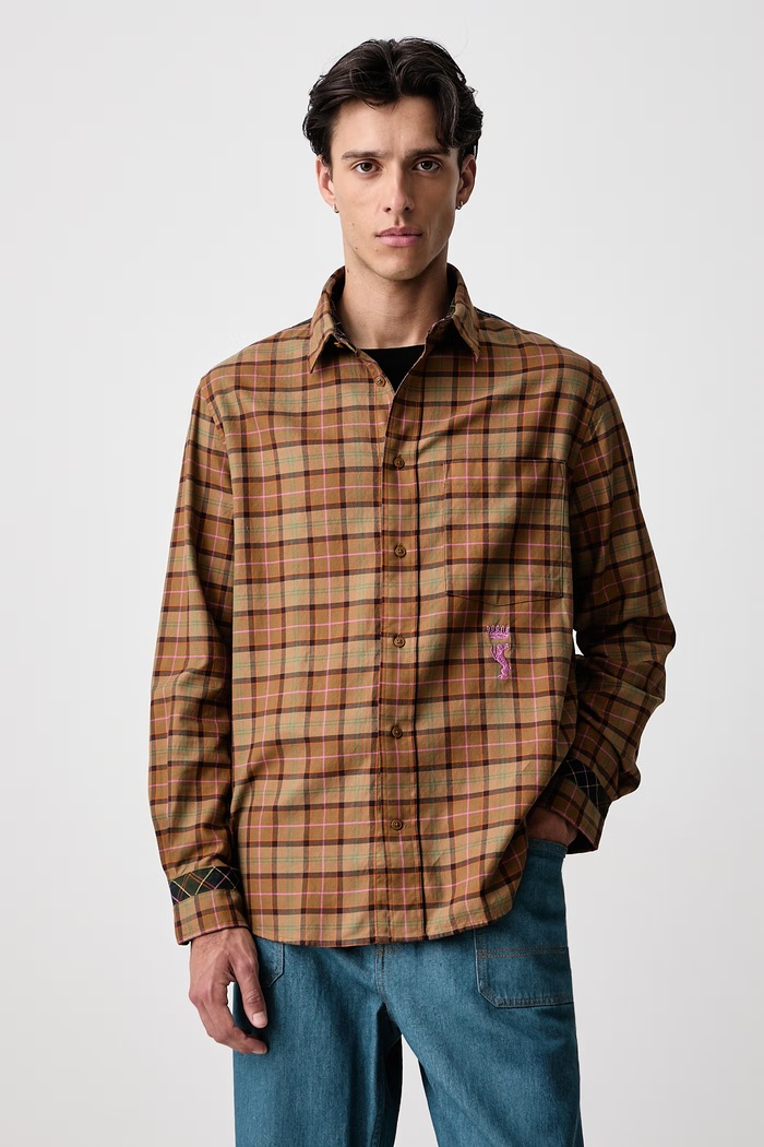 Barbour X PAUL SMITH koszula bawełniana męska multicolor MSH5851TN91