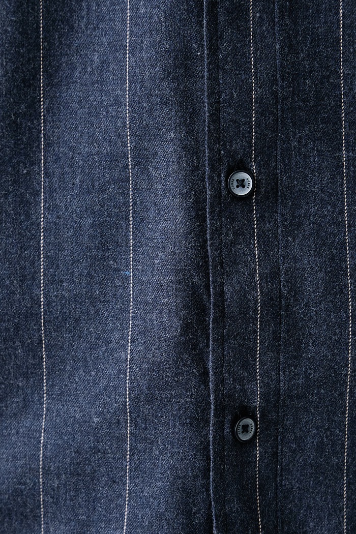 Сорочка чоловіча з бавовною Guess темно-синій M6BH26.W4267
