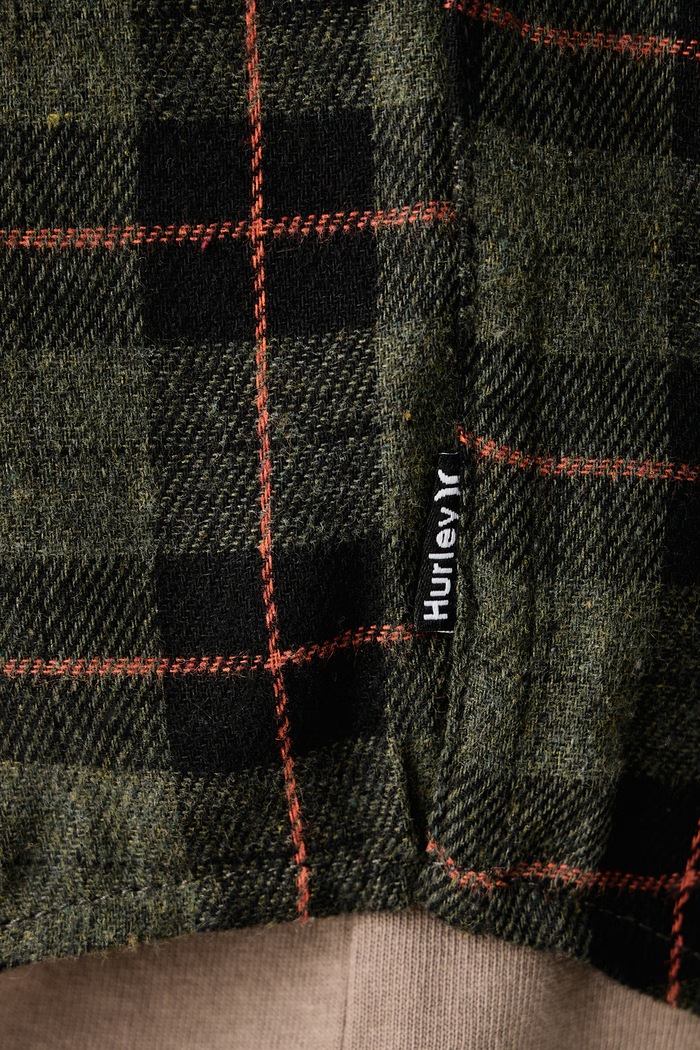 Koszula męska Axe Hurley zielony MVSEU00002