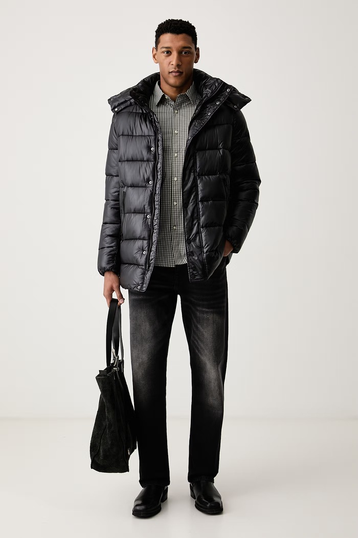 Guess Koszula męska bawełniana z elastanem M6BH39.W4287 zielony AW26