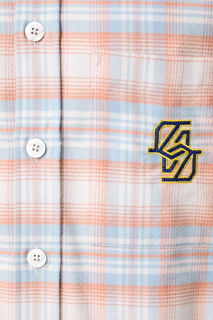 Drôle de Monsieur Koszula męska bawełniana Boxy Flanel Checked M.SH271.CO332