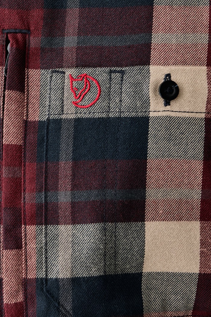 Koszula męska Fjällglim Fjallraven granatowy F12600356.555.352