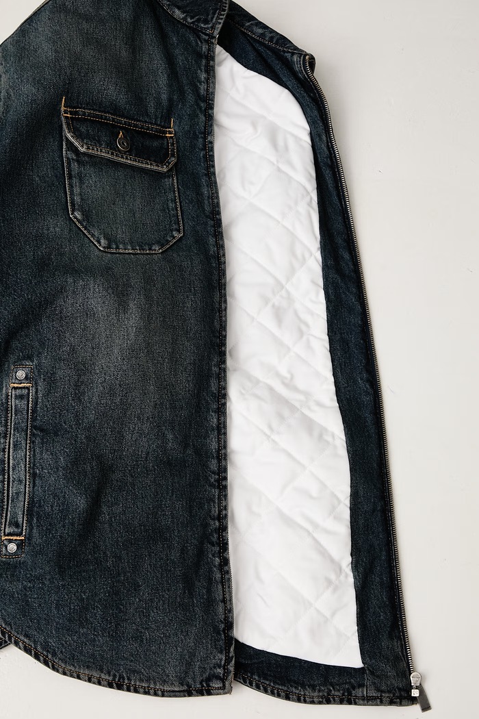 Off-White Bookish Workwear jacket denim Men's 44MYD05WF26D002461
