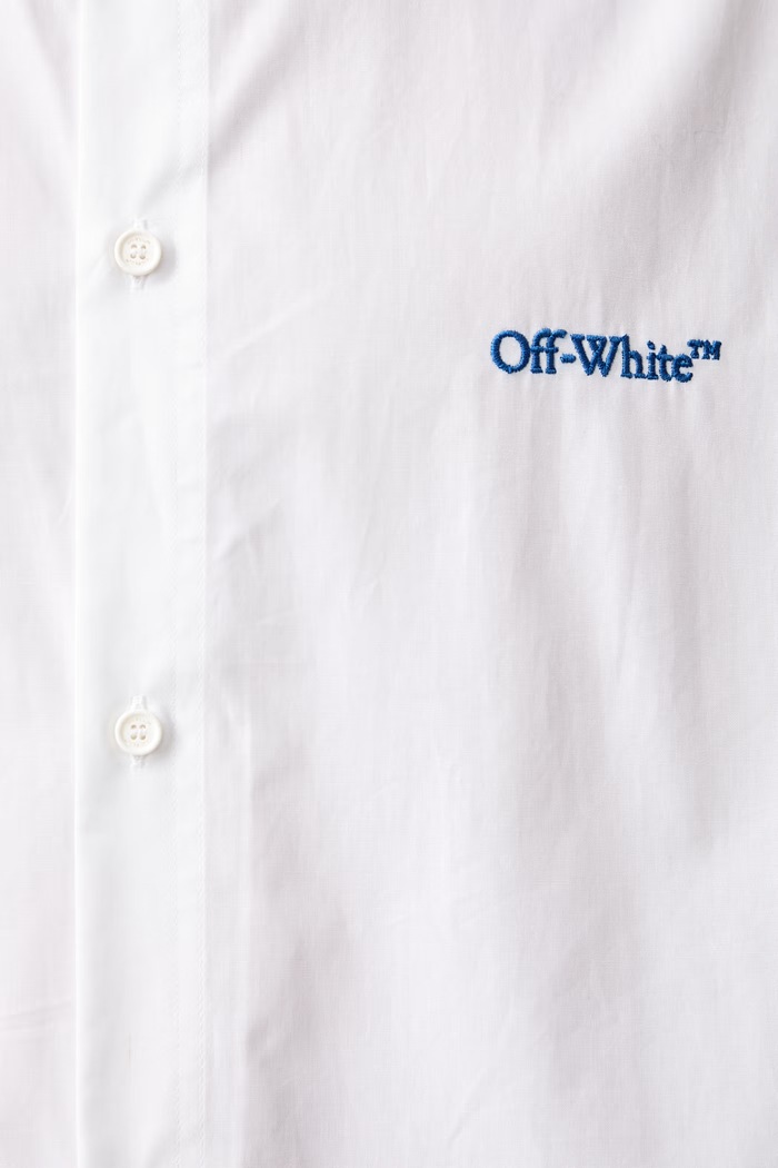Off-White Bacco Arrow риза от памук мъжка 44MGE055F26F002100