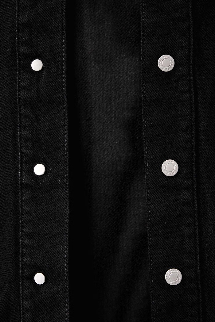 Košulja za muškarce od pamuka x Pietro Terzini Karl Lagerfeld Jeans crna B4M16003