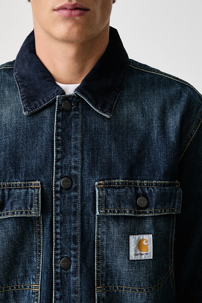 Carhartt WIP Oakland Shirt Jac koszula jeansowa męska I037532