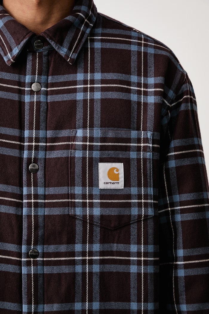 Carhartt WIP Baird Shirt Jac kurtka koszulowa bawełniana męska I037142