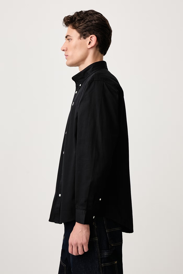 OG Madison Shirt cotton Men's Carhartt WIP I037146 black