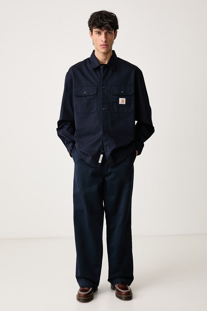 Carhartt WIP Craft Shirt koszula męska I033814 granatowy AW26