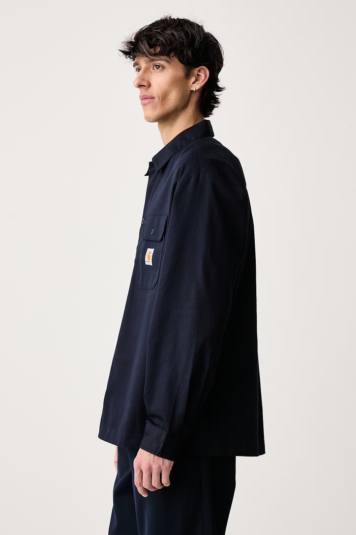 Craft Shirt koszula męska Carhartt WIP I033814 granatowy