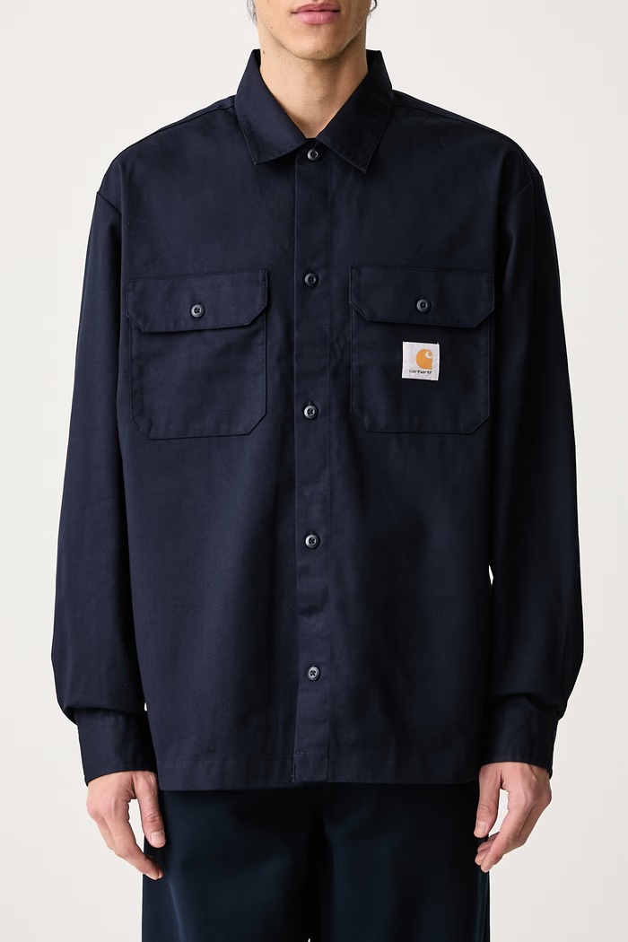 Craft Shirt koszula męska Carhartt WIP granatowy I033814