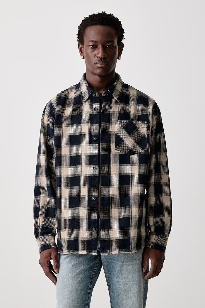 Carhartt WIP Dayne Shirt koszula bawełniana męska granatowy I037122