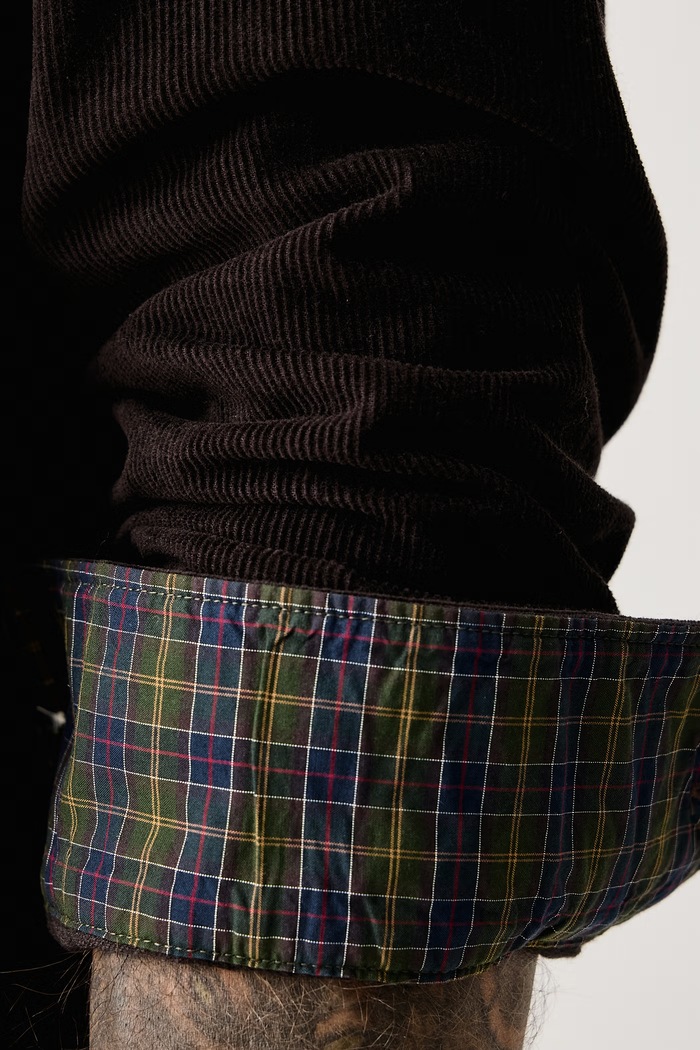 Koszula męska sztruksowa Barbour brązowy MSH5859