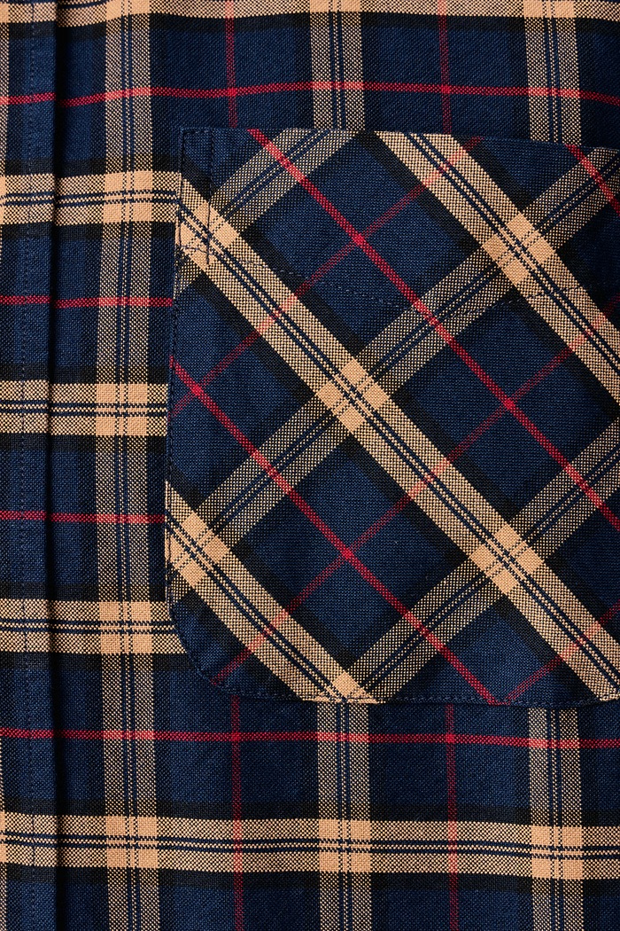 Koszula męska bawełniana Barbour granatowy MSH5839