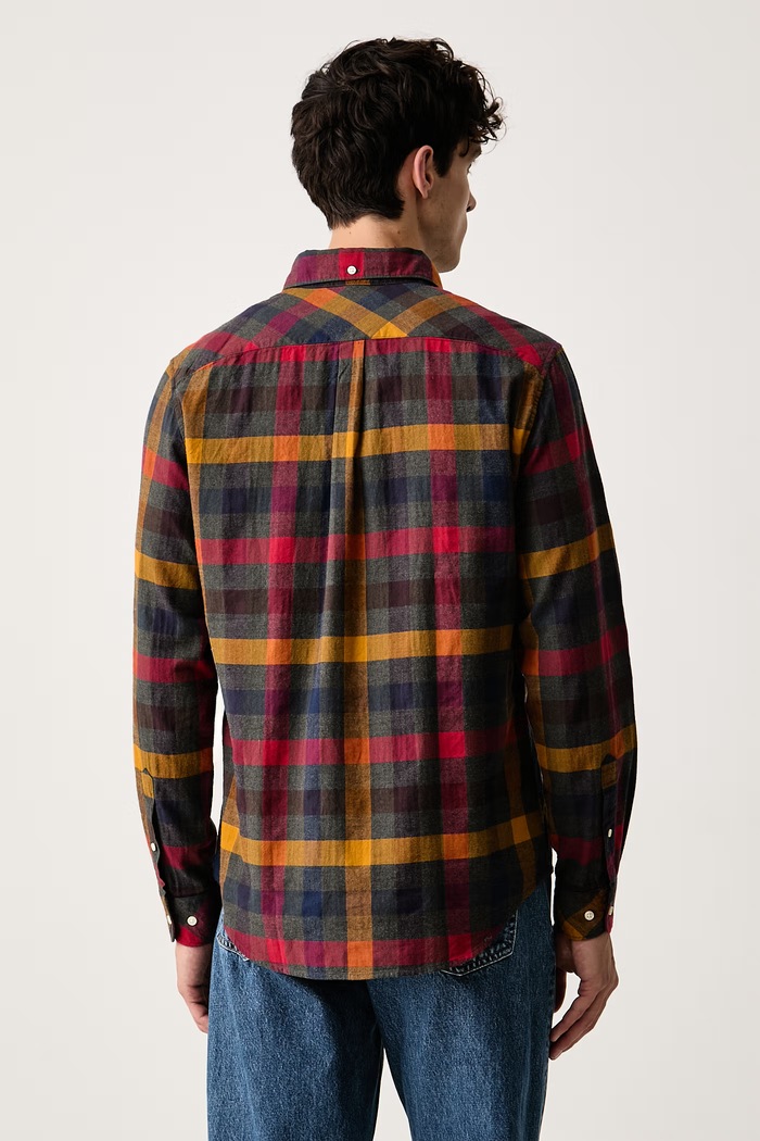 Odzież Barbour koszula męska bawełniana Danloch MSH5833 zielony