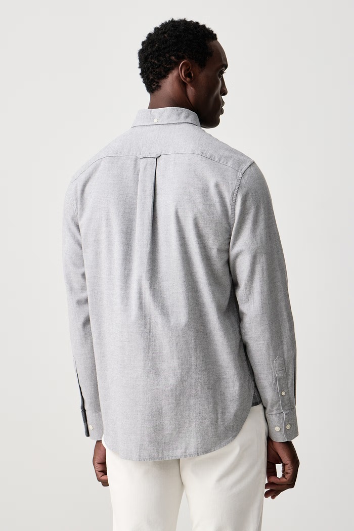 Odzież Barbour Koszula męska bawełniana Nevis MSH5824 szary