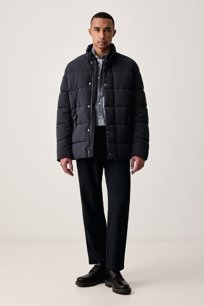 Barbour Koszula męska bawełniana Nevis MSH5824 niebieski AW26