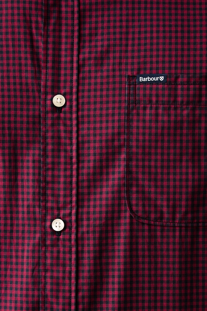 Barbour košile pánská bavlněná Harbourwall MSH5823