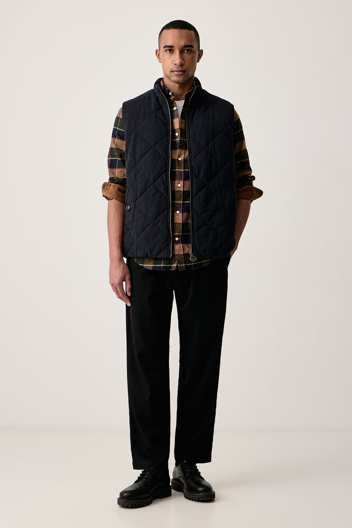 Barbour Koszula męska bawełniana Valley MSH5057 brązowy AW26