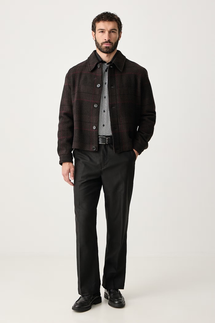 Karl Lagerfeld Koszula męska bawełniana 564611.605117 czarny AW26