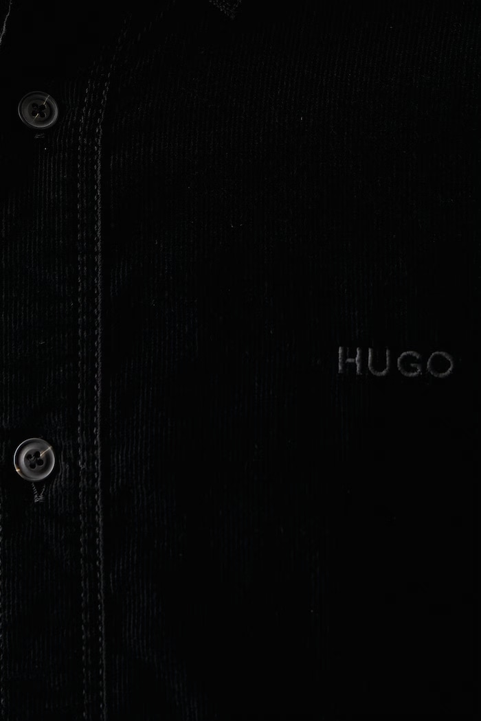 Košile pánská manšestrová Epazo HUGO černá 50551385
