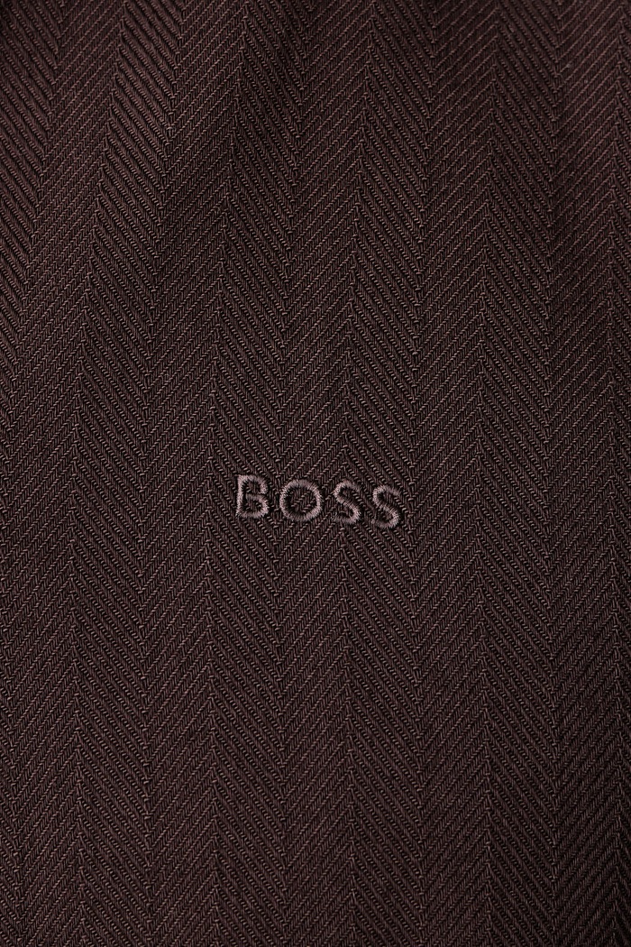 Cămașă pentru bărbați din bumbac Ricoplus_M BOSS Orange maro 50569825
