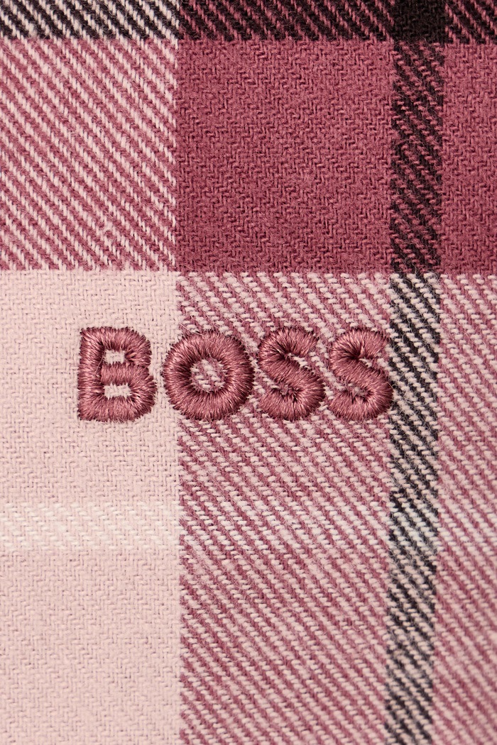 Koszula męska bawełniana Rickert_M BOSS Orange różowy 50569719